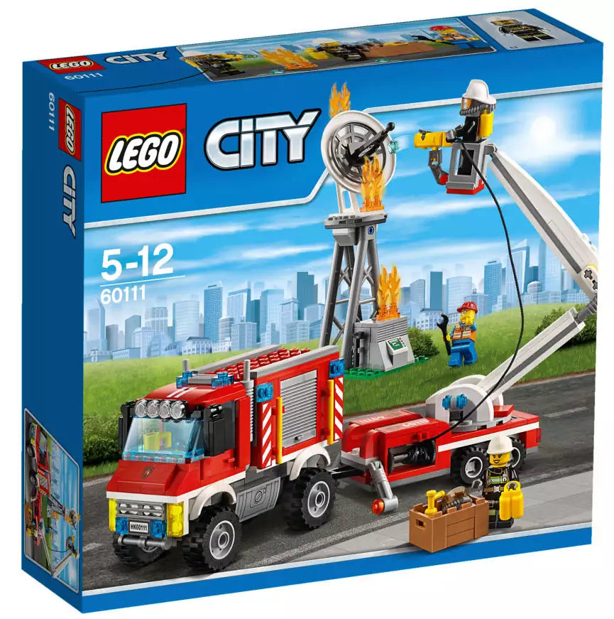 LEGO City 60111 Feuerwehr-Einsatzfahrzeug, Box