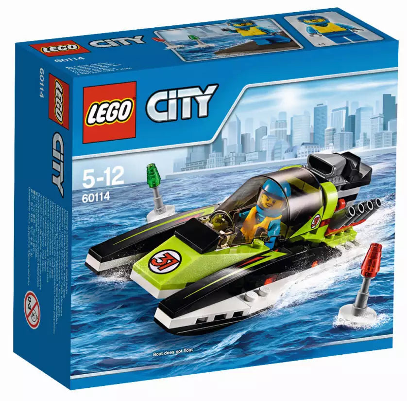 LEGO City 60114 Rennboot, Box