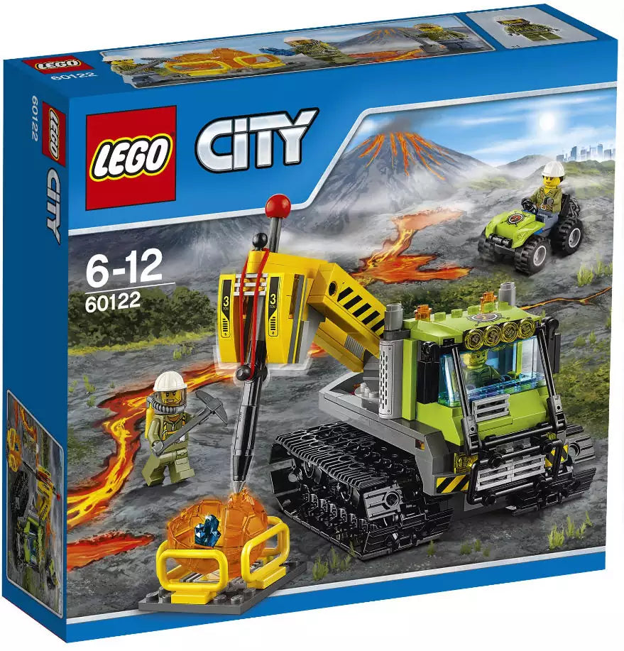 LEGO City 60122 Vulkan-Raupe, Verpackung