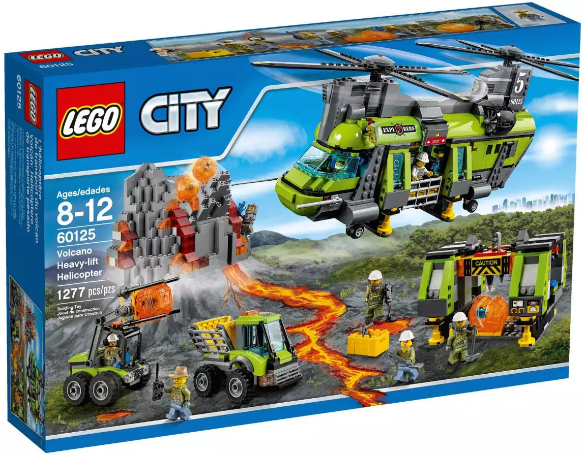 LEGO City 60125 Vulkan-Schwerlasthelikopter, Verpackung