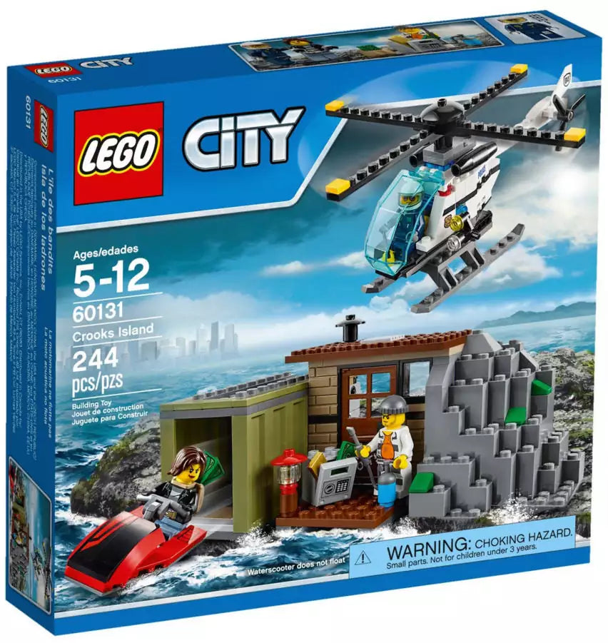 LEGO City 60131 Gaunerinsel, Box