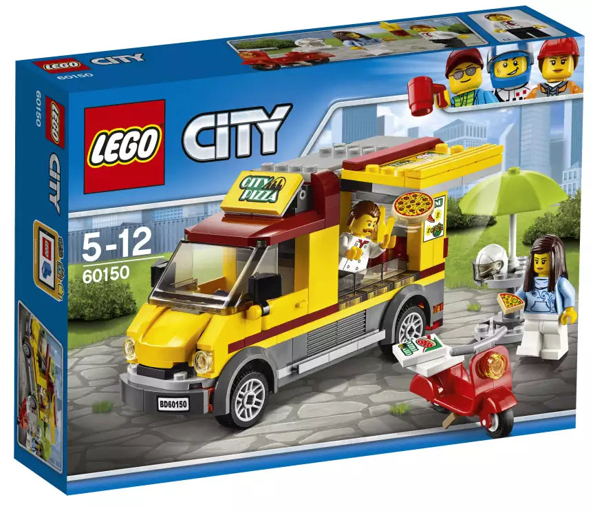 LEGO City 60150 Pizzawagen, Verpackung