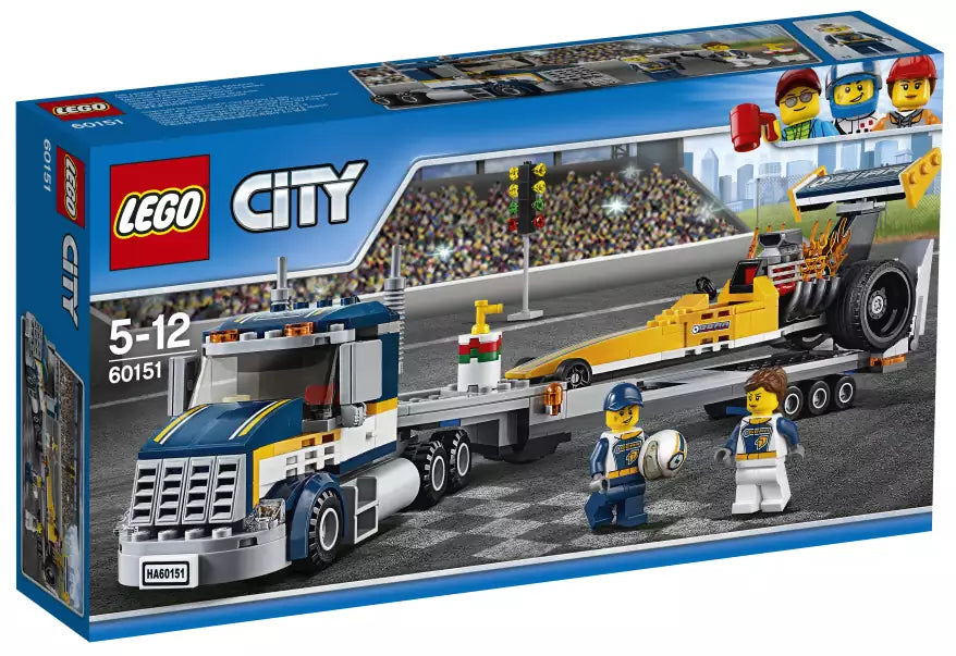 LEGO City 60151 Dragster-Transporter, Verpackung