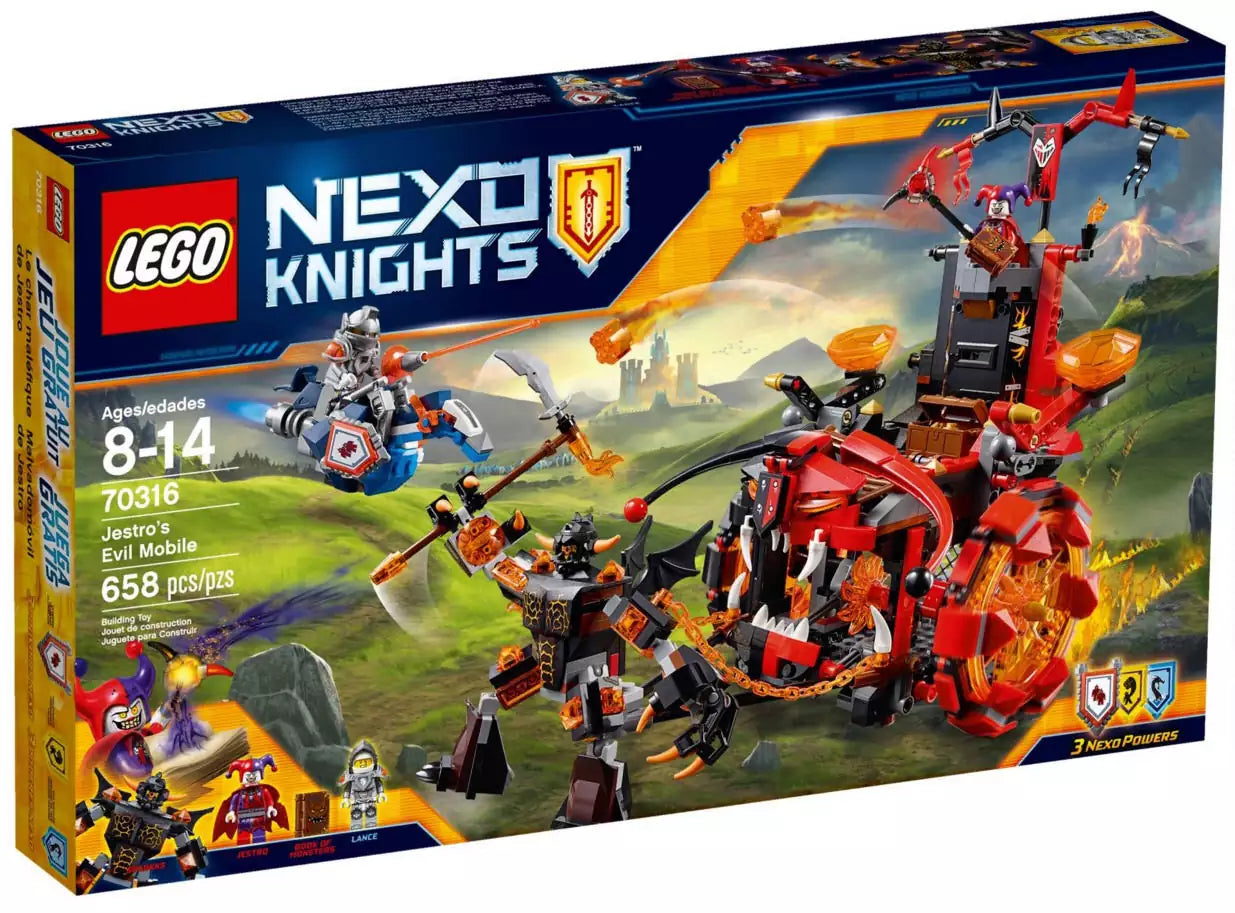 LEGO Nexo Knights 70316 Jestros Gefährt der Finsternis, Box