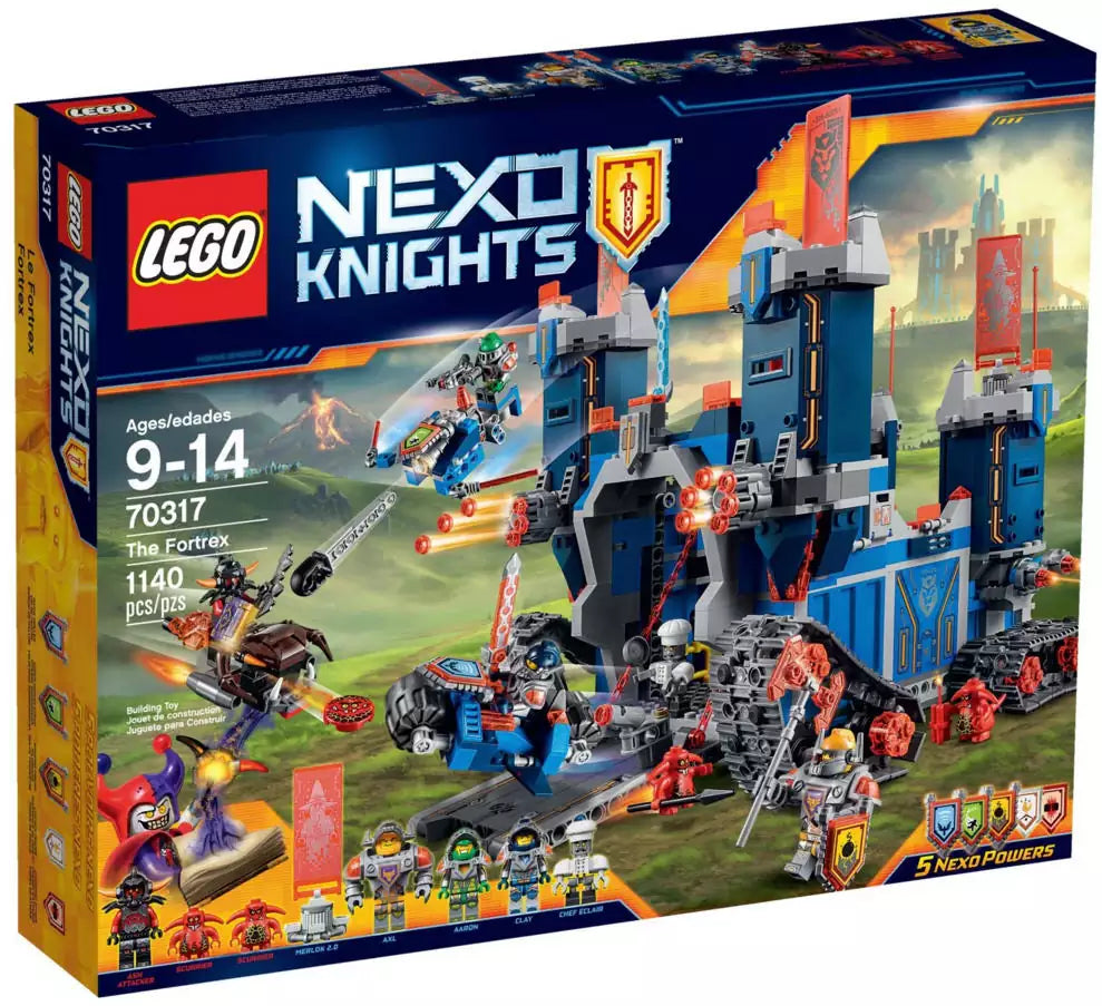 LEGO Nexo Knights 70317 Fortrex - Die rollende Festung, Box