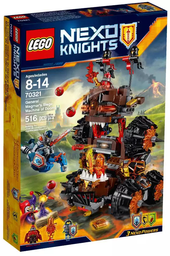 LEGO Nexo Knights 70321 General Magmars Schicksalsmobil, Verpackung