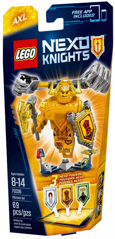 LEGO Nexo Knights 70336 Ultimativer Axl, Verpackung