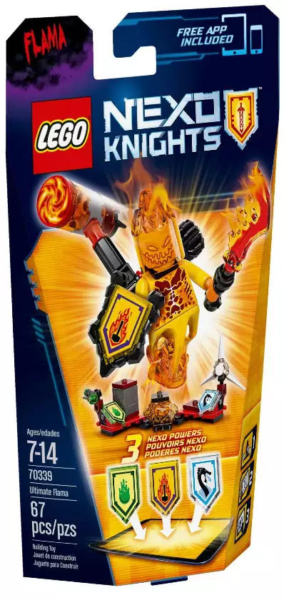 LEGO Nexo Knights 70339 Ultimativer Flama, Verpackung