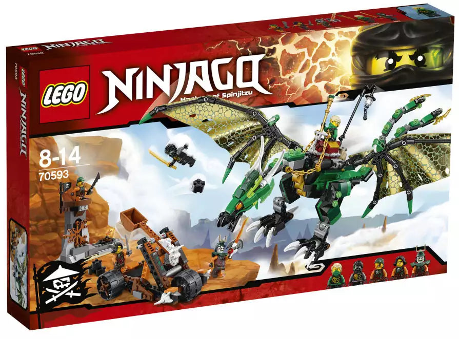 LEGO Ninjago 70593 Der Grüne Energie-Drache, Verpackung