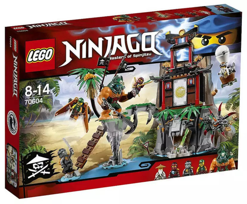 LEGO Ninjago 70604 Schwarze Witwen-Insel, Box