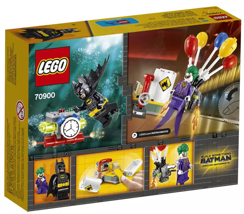 The LEGO Batman Movie 70900  Jokers Flucht mit den Ballons, Box Rückansicht
