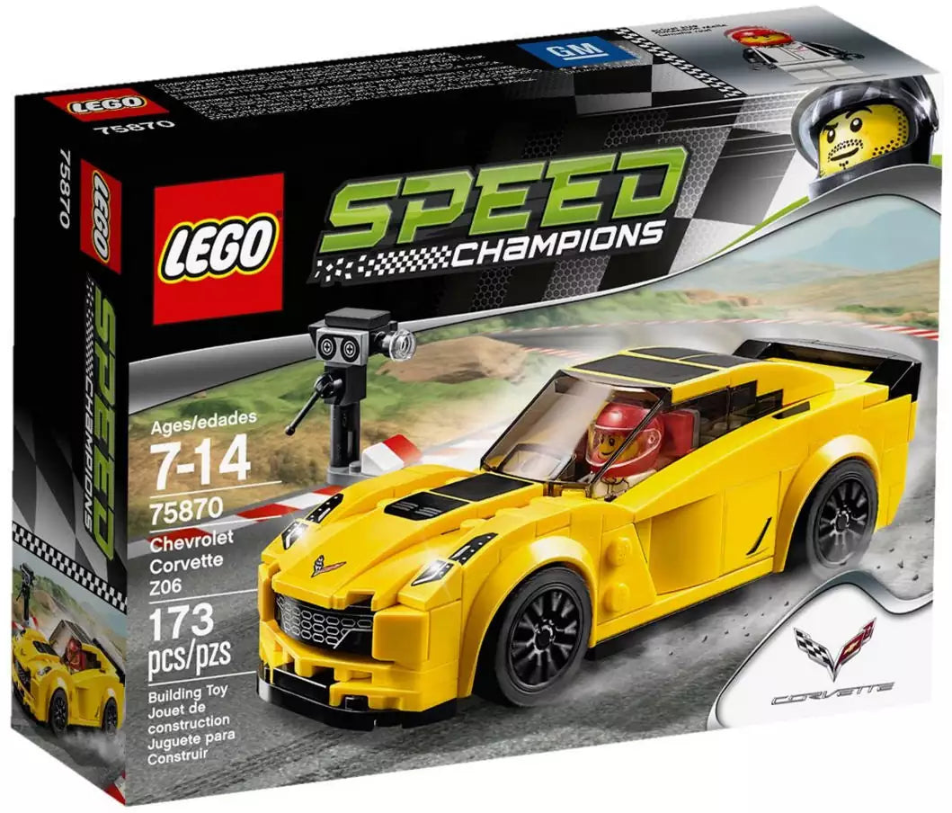 LEGO Speed Champions 75870 Chevrolet Corvette Z06, Verpackung