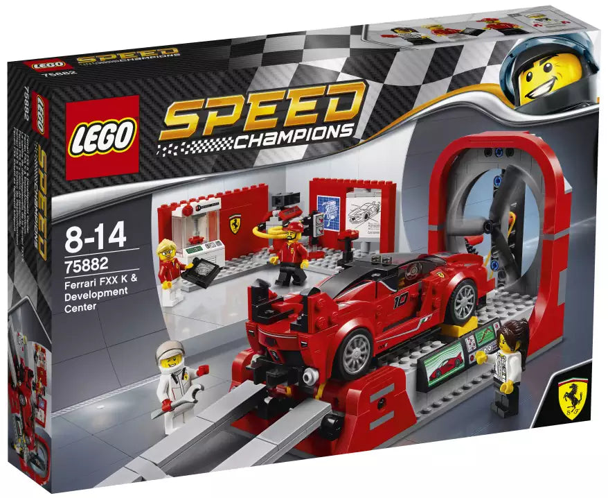 LEGO Speed Champions 75882 Ferrari FXX K & Entwicklungszentrum, Verpackung