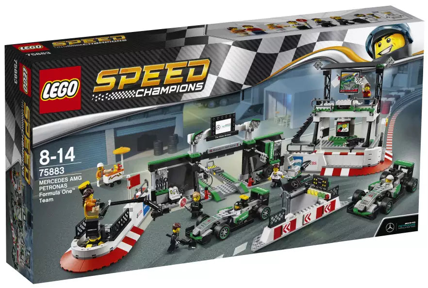 LEGO Speed Champions 75883 MERCEDES AMG PETRONAS Formula One Team, Verpackung