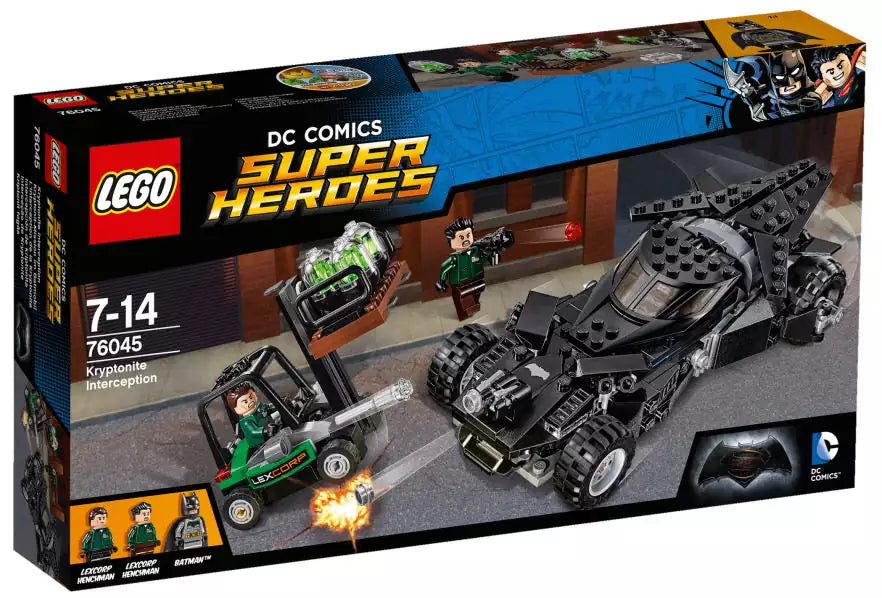 LEGO Super Heroes 76045 Kryptonit-Mission im Batmobil, Box