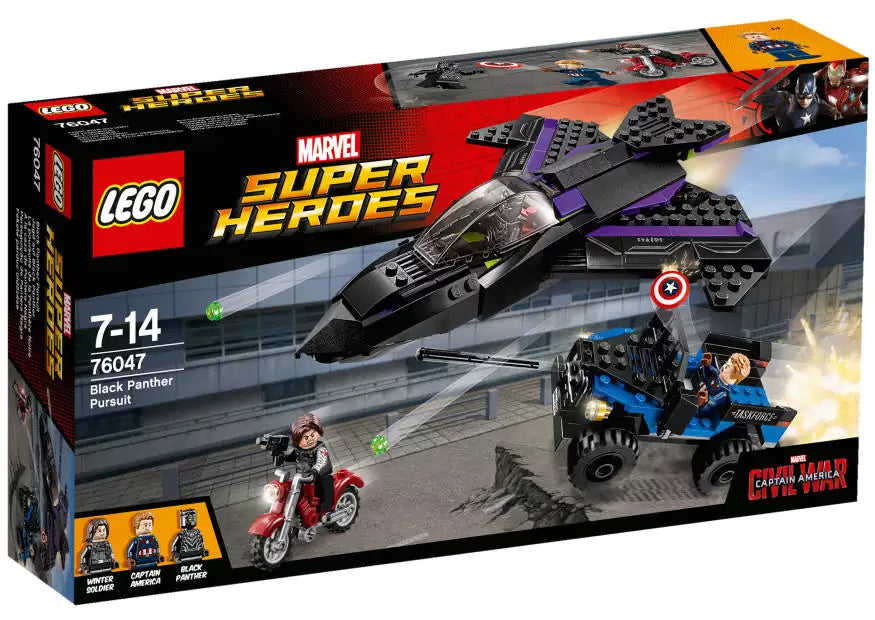 LEGO Super Heroes 76047 Jagd auf Black Panther, Box