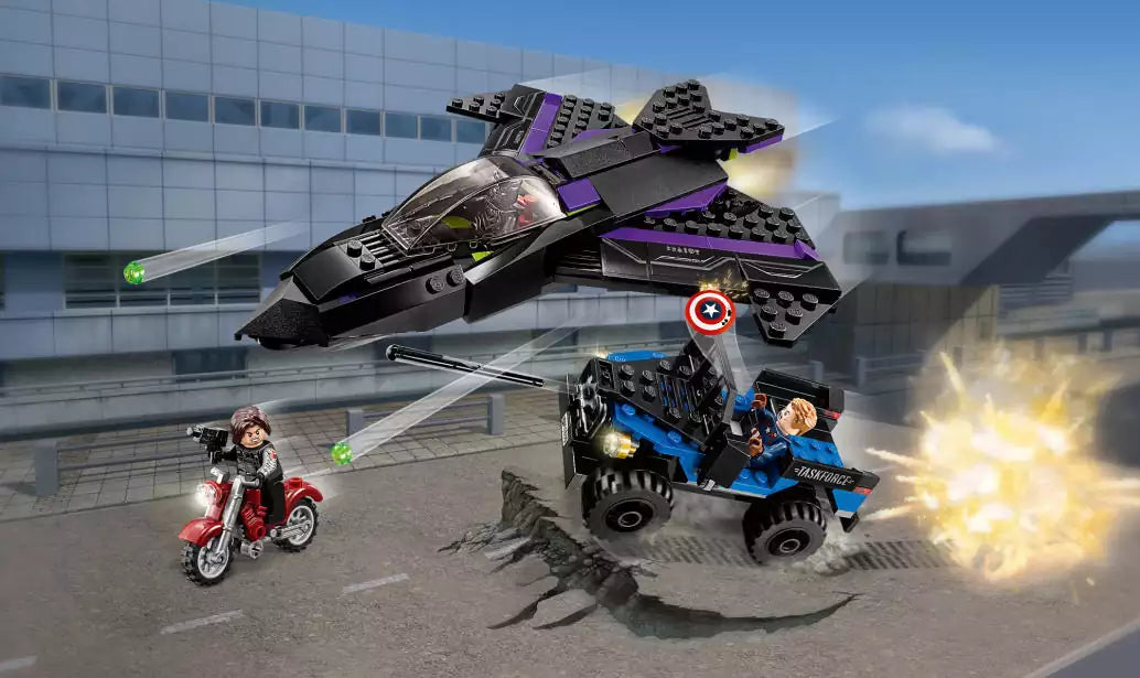 LEGO Super Heroes 76047 Jagd auf Black Panther, Detail 1