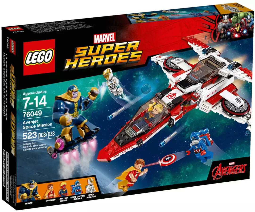 LEGO Super Heroes 76049 Avenjet Weltraummission, Box
