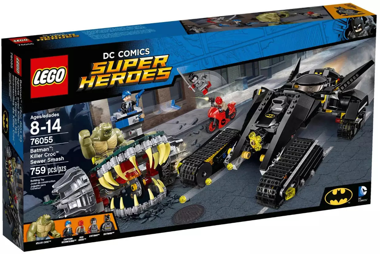 LEGO Super Heroes 76055 Killer Crocs Überfall in der Kanalisation, Verpackung