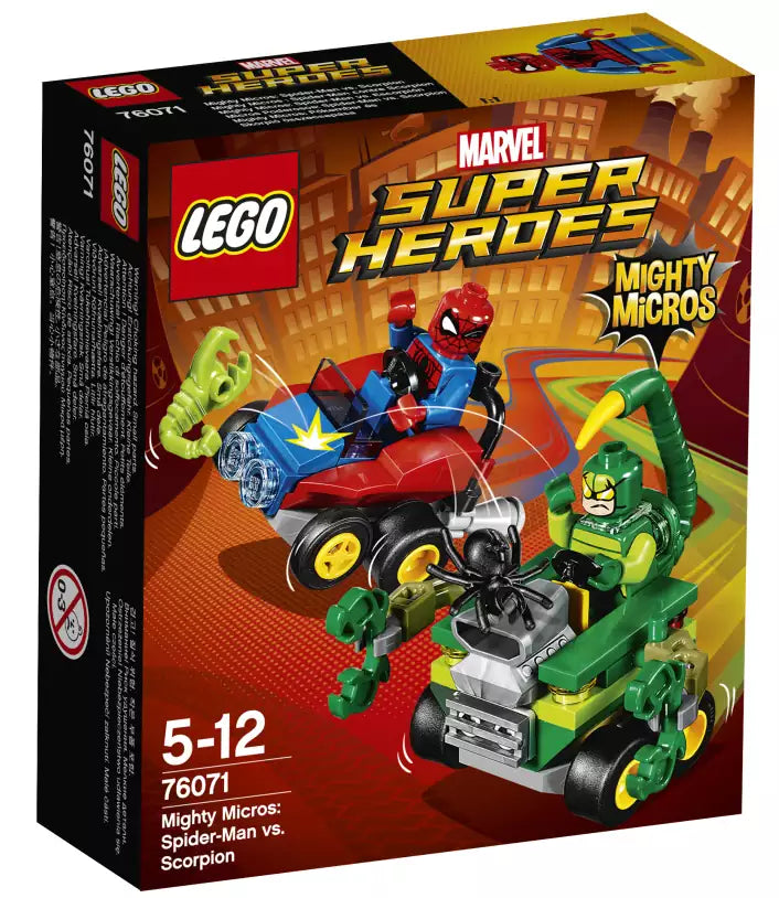 LEGO Super Heroes 76071 Spider-Man vs. Scorpion, Verpackung