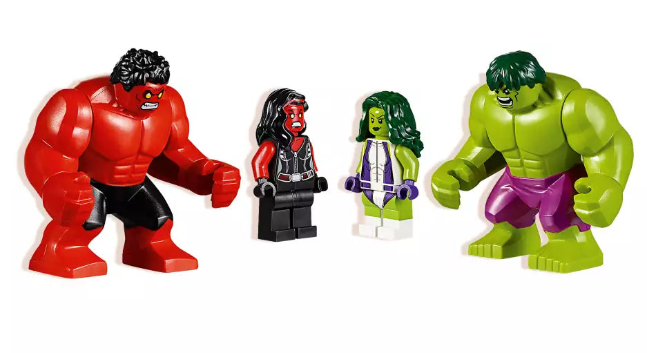 LEGO Super Heroes 76078 Hulk gegen  Red Hulk, Minifiguren