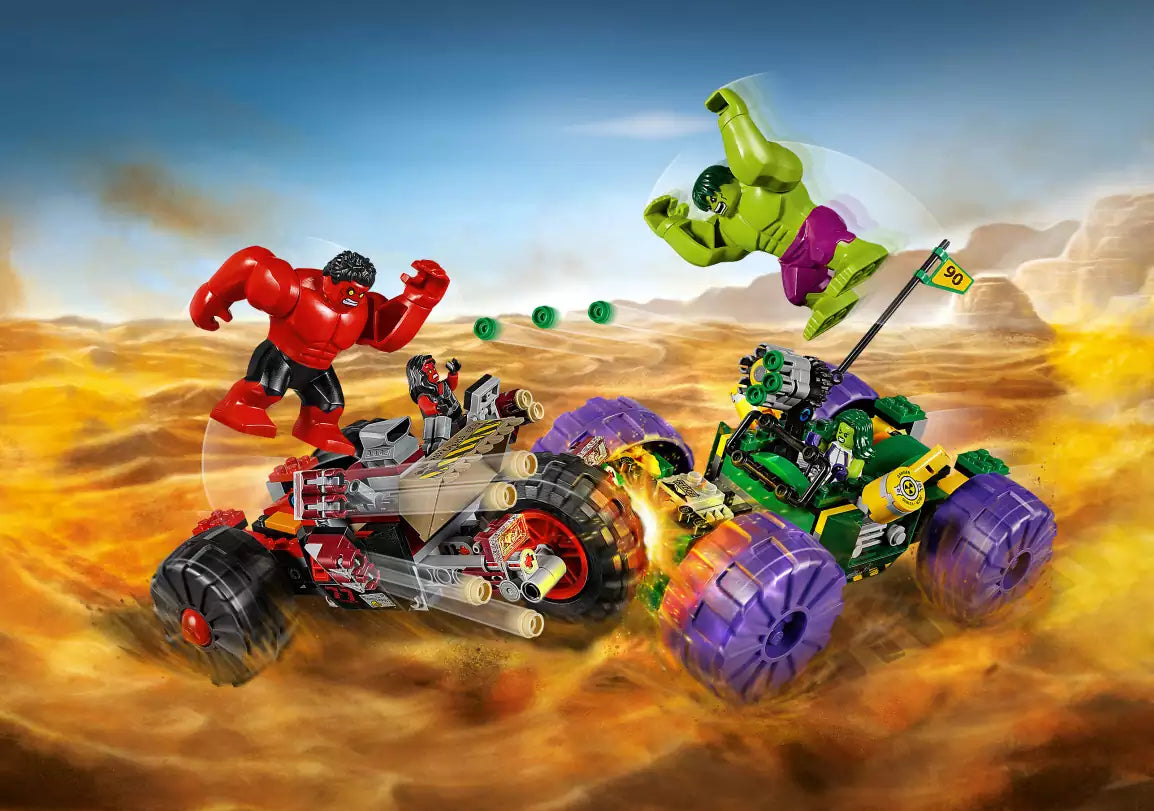 LEGO Super Heroes 76078 Hulk gegen  Red Hulk, Detail 1
