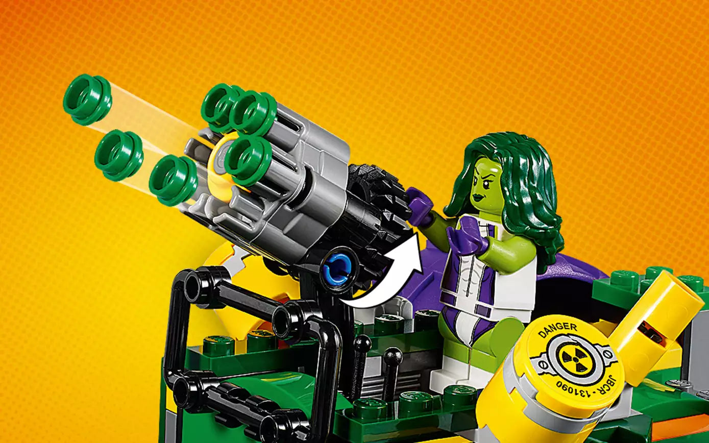 LEGO Super Heroes 76078 Hulk gegen  Red Hulk, Detail 2
