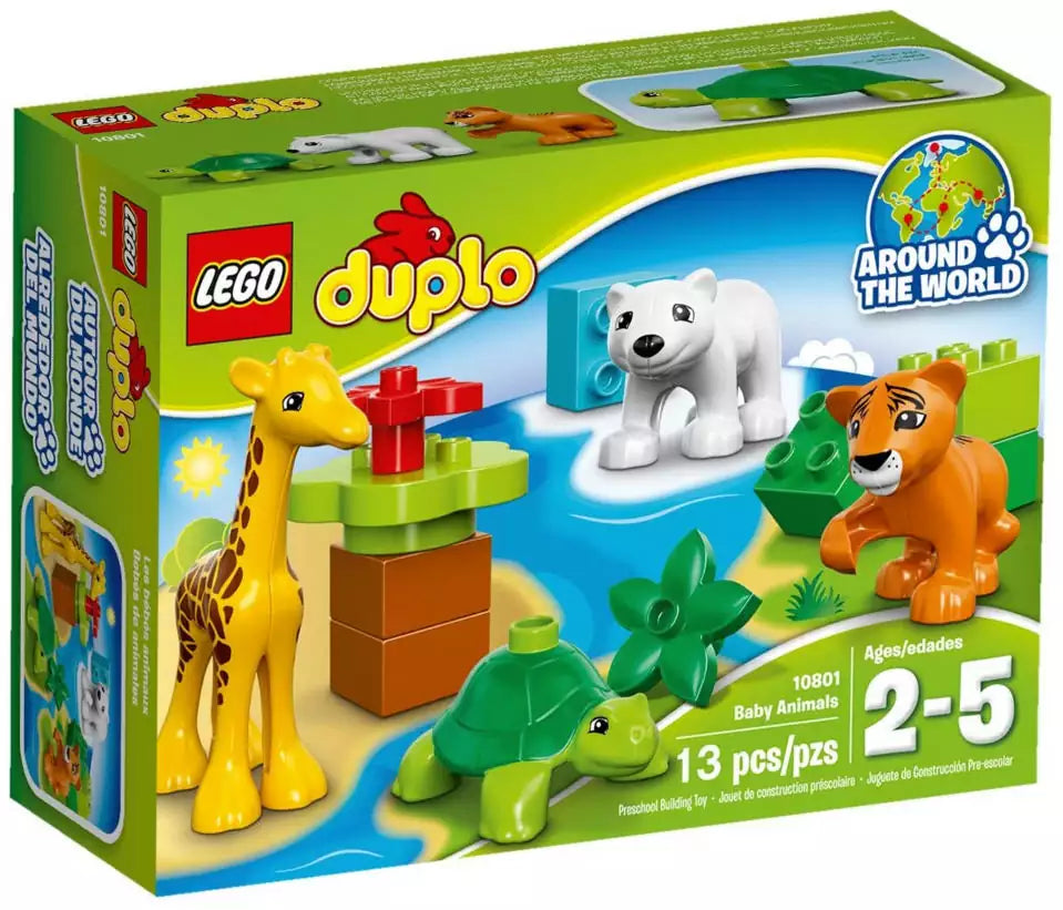 LEGO DUPLO 10801 Jungtiere, Box