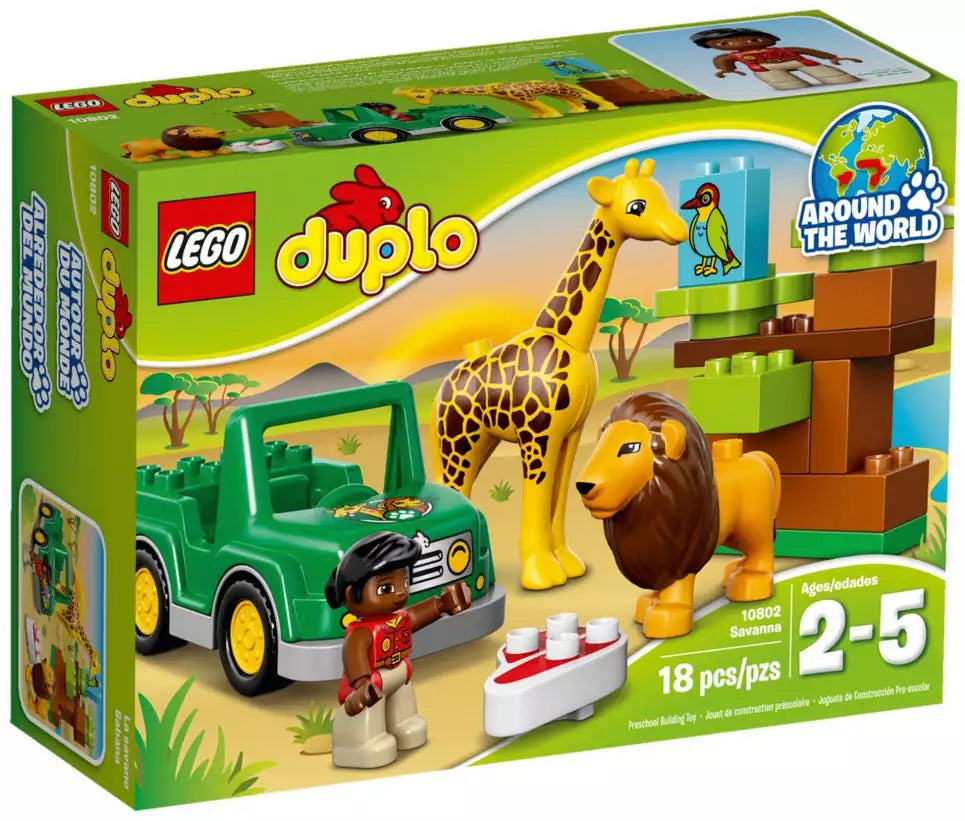 LEGO DUPLO 10802 Savanne, Box