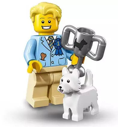 LEGO Minifiguren Serie 16 71013-12 Hundeschau-Sieger, Inhalt